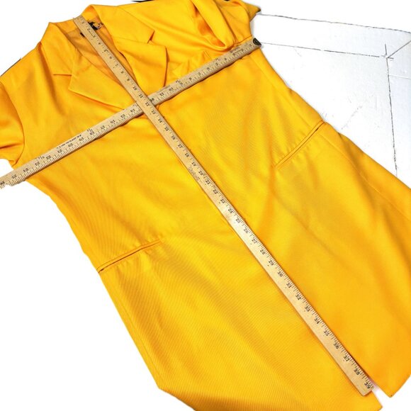 Zoot Suit Yellow Gold Vintage Y2K The Mask XL EUC - Picture 7 of 15